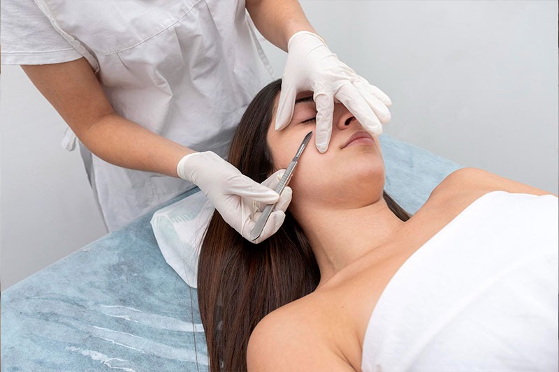 Experience Radiant Skin with Dermaplaning at Zaharum Medical Spa in Medellín Poblado