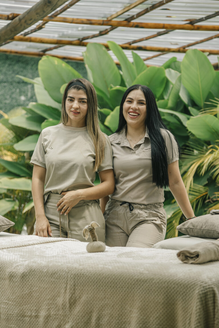 Zaharum Medical Spa massage therapists in El Poblado, Medellín